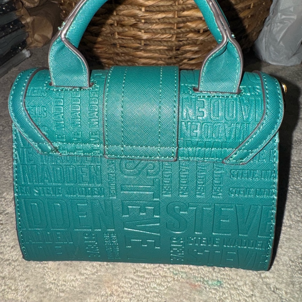 Steve Madden Teal Handbag - Picture 2 of 4